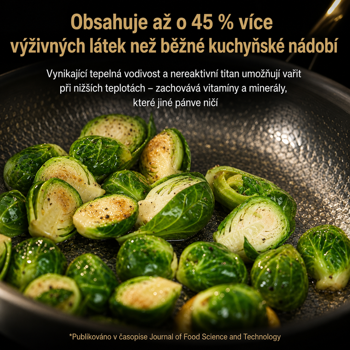 TitanPol® Titanová Pánev Nutri Pan Pro