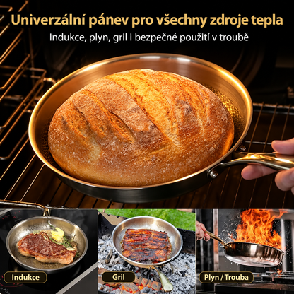 TitanPol® Titanová Pánev Nutri Pan Pro